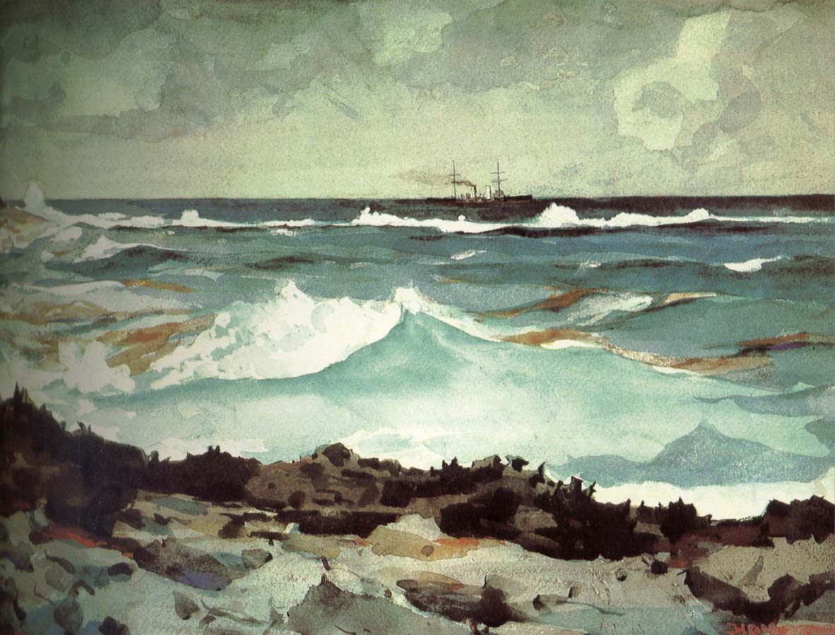 Winslow Homer Coast mad wolf